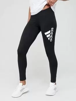 Image of adidas Future Icons Badge Of Sport Leggings - Black, Size S, Women