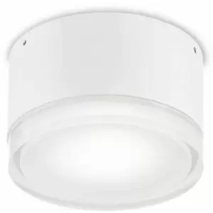 Image of White urano ceiling light 1 bulb