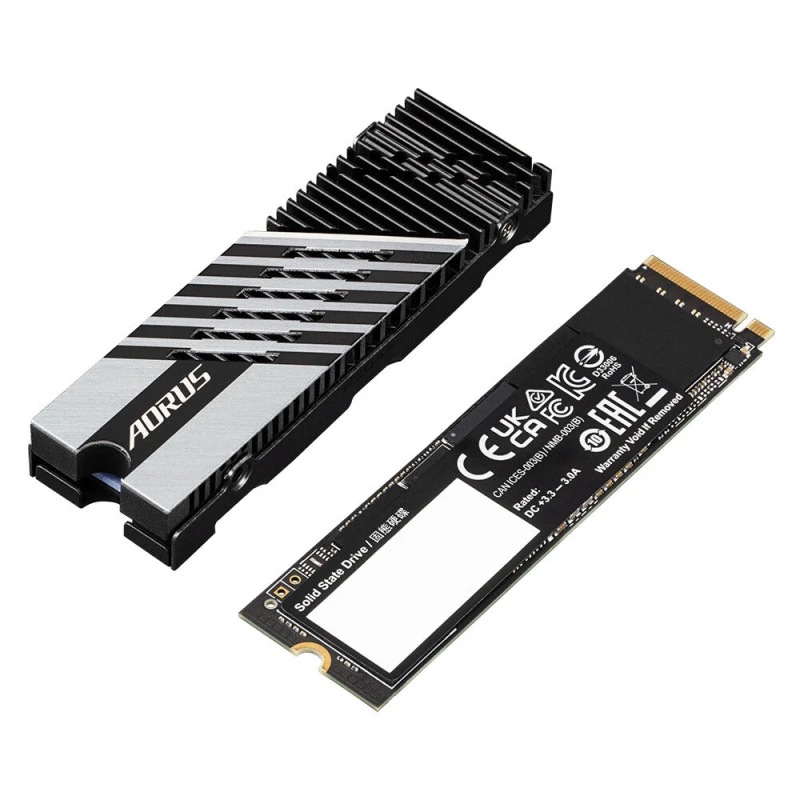 Image of Gigabyte Gigabyte AORUS Gen4 7300 SSD 1TB M.2 PCI Express 4.0 NVMe 3D TLC NAND AG4731TB