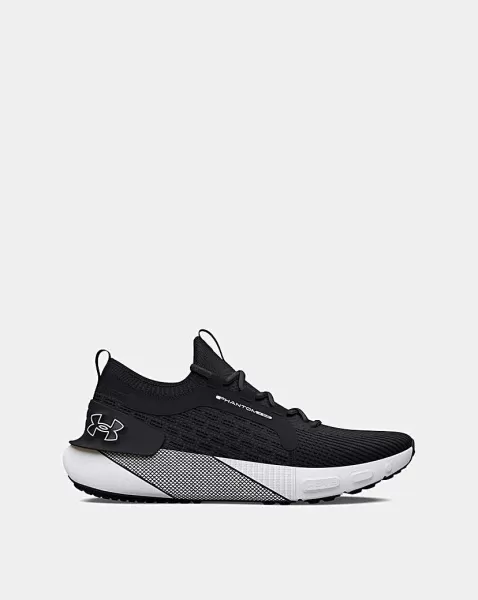 Image of Under Armour Running Hovr Phantom Trainers - Black