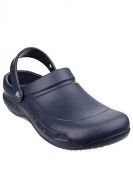 Image of Crocs Bistro Clog Flat Shoe - Navy