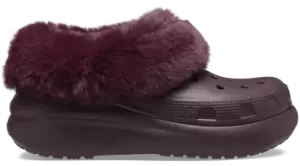 Image of Crocs Furever Crush Shoe Shoes Unisex Dark Cherry W8/M7