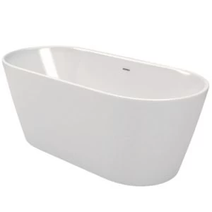 Image of Cooke Lewis Duchess Acrylic Oval Freestanding Bath L1580mm W740mm