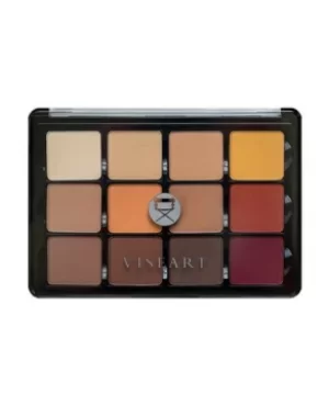 Image of Viseart Eyeshadow Palette Matte Finish 10 Warm Mattes