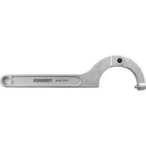 Image of Adjustable c Spanner, Chrome Vanadium Steel, 370MM Length, 80-120MM Jaw - Kennedy