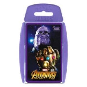 Image of Top Trumps Card Game - Avengers Infinity War Edition