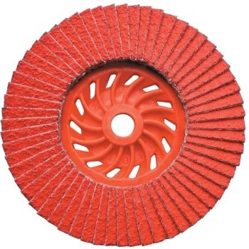 Image of 125XM14 J-AK Ceramic Flap Disc P80 - Dronco