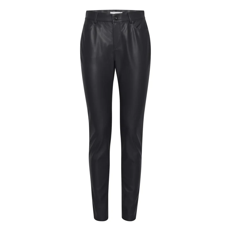 Image of Ichi Womens chino Trousers Ichi Comano Noir Female 40