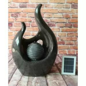 Image of Bermuda Abstract Swan Water Fall