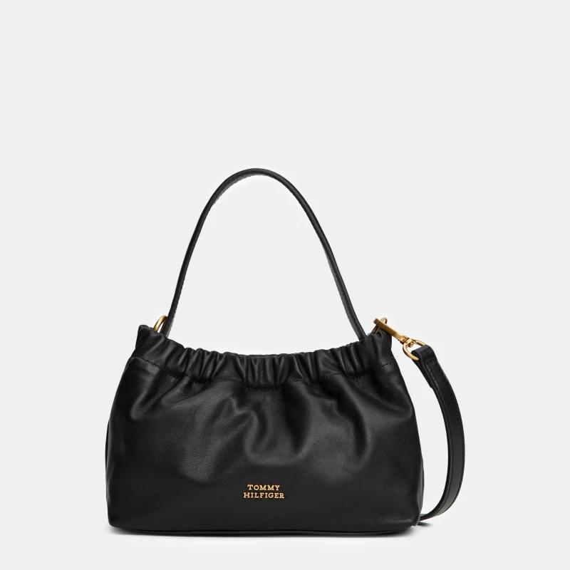 Image of Tommy Hilfiger Womens Mini Crossover Crossbody Bag Black female One Size