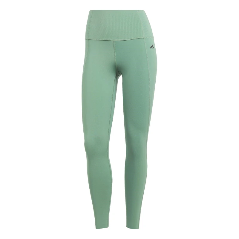 Image of adidas Womens Opme Power Leggings Green female 6 (XXS)