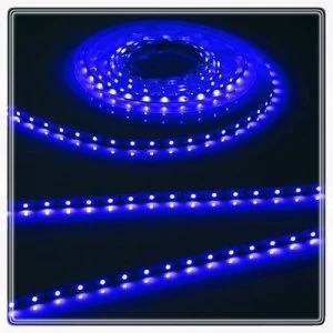Image of KnightsBridge Blue 12V LED IP67 Flexible Outdoor Rope Lighting Strip - 5 Meter
