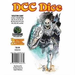 Image of Dungeon Crawl Classics RPG: Skeleton Saint Dice