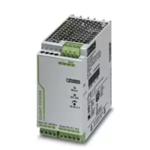 Image of Phoenix Contact QUINT-PS/ 3AC/24DC/20/CO Switch Mode DIN Rail Power Supply 400V ac Input, 24V dc Output, 20A 480W