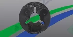 Image of ROMIX Clip C70125 VW,AUDI,SKODA,Golf V Schragheck (1K1),TOURAN (1T1, 1T2),Passat Variant (3C5),TIGUAN (5N_),GOLF PLUS (5M1, 521)