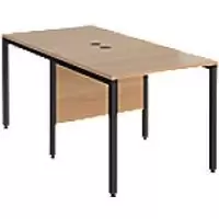 Image of Dams International Desk MB816BKB 800 x 1,600 x 725 mm