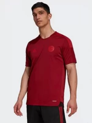 Image of adidas Fc Bayern Tiro Training Jersey, Red, Size S, Men