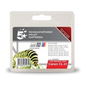 Image of 5 Star Office Canon CL41 Tri Colour Inkjet Cartridge