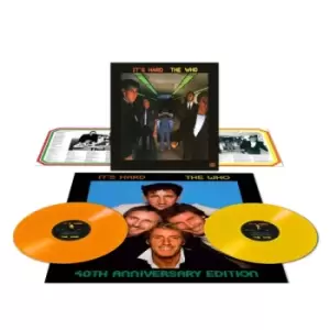 Image of The Who - It's Hard RSD 2022 Orange & Yellow Vinyl