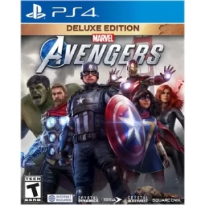 Image of Marvels Avengers Deluxe Edition PS4 Game