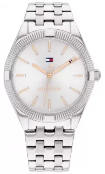 Image of Tommy Hilfiger 1782548 Womens Rachel Silver Dial Stainless Watch