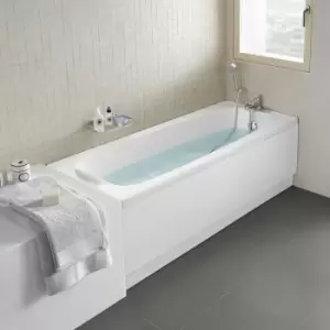 Image of Roca - Malaga Single Ended Acrylic Bath 1700mm x 700mm - 2 Tap hole