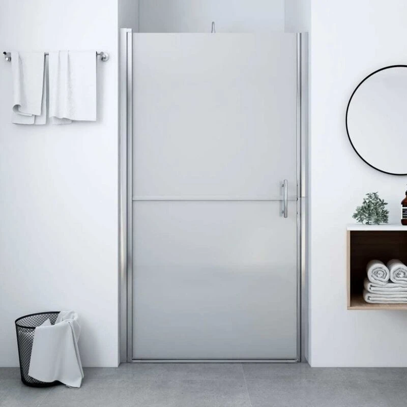 Image of VIDAXL Vidaxl - Shower Door Frost Tempered Glass 91x195cm 8720286047828