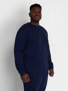 Image of Lyle & Scott Big Crew Neck Sweatshirt