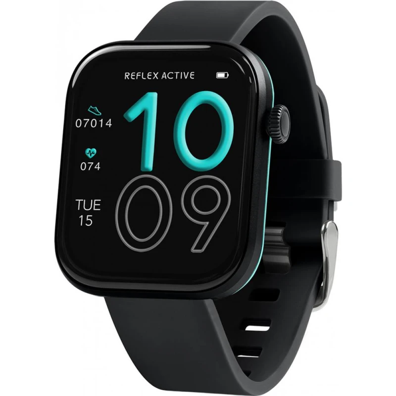 Image of Series 40 AMOLED Smart Aluminium Charcoal Strap Calling Watch