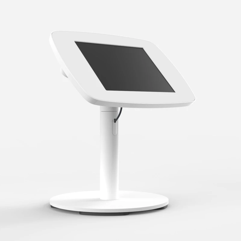 Image of Bouncepad Original Twist + Counter Base Apple iPad Mini 6 / 7 Gen 8.3 (2021 - 2024) White Exposed Front Camera and Home Button TTCO-W4