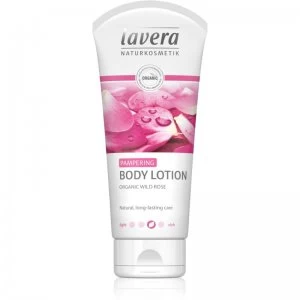 Image of Lavera Organic Wild Rose Hydrating Body Lotion 200ml
