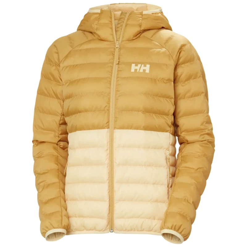 Image of Helly Hansen Womens Helly Hansen Banff Insulated Hooded Puffer Jaune Female M