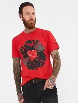 Image of Joe Browns Smashing Sounds Tee - Red, Size L, Men