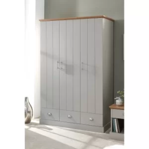 Image of Kendal 3 Door 3 Drawer Wardrobe
