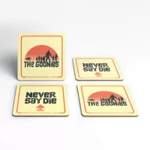 Image of The Goonies Never Say Die Coaster Set