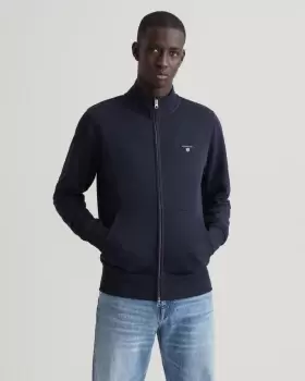 Image of GANT Men Original Full-Zip Cardigan (XXL) Blue