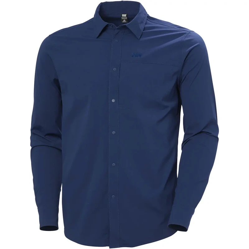 Image of Helly Hansen Long sleeve shirt Helly Hansen Tofino Solen Bleu Male S