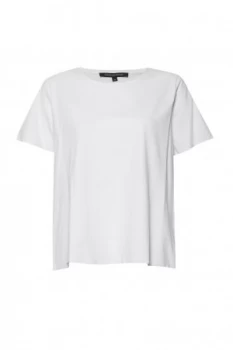 Image of French Connection Dabo Bonded Edge T Shirt White
