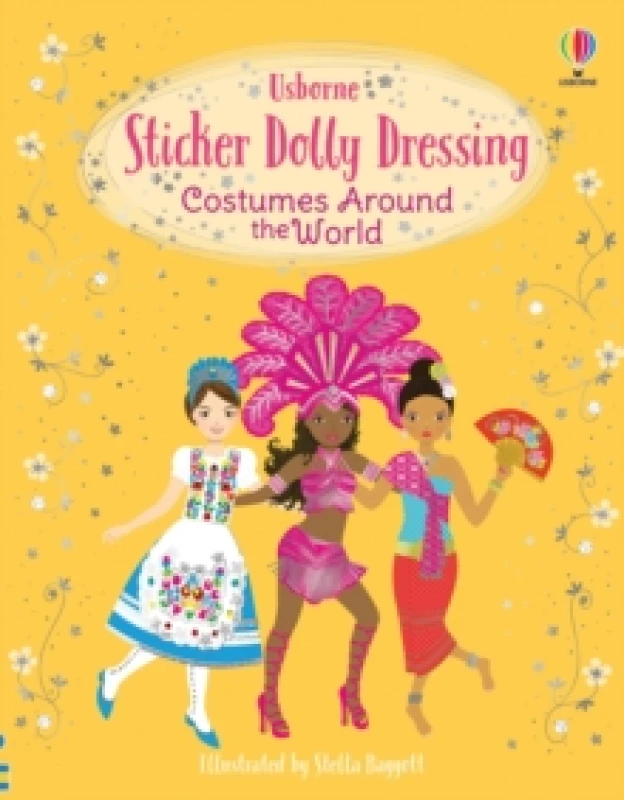 Image of Emily Bone Sticker Dolly Dressing Costumes Around the World Book Multi unisex