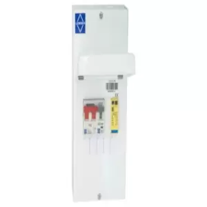 Image of Lewden SRG1VCU-RM IP20 Steel Enclosure with Main Switch MCB and SRG1VCU