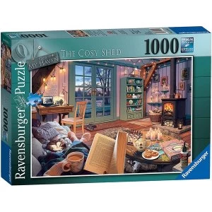 Image of My Haven No. 6 The Cosy Shed Jigsaw Puzzle - 1000 Pieces