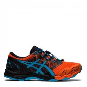 Image of Asics Gel FujiTrabuco Sky Trail Running Shoes Mens - Orange/Blue