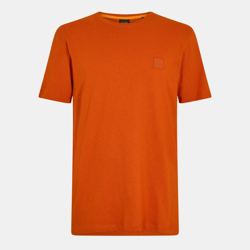 Image of Boss Mens HBO Tales T-Shirt, Premium Cotton Orange male S