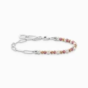 Image of Charm Club Multicoloured Pearls Bracelet A2099-350-7