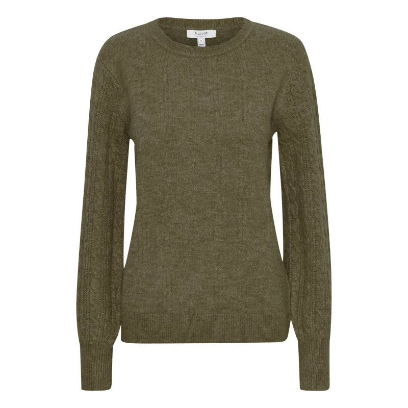 Image of b.Young Woman sweater b.young Omuna Vert Female XS