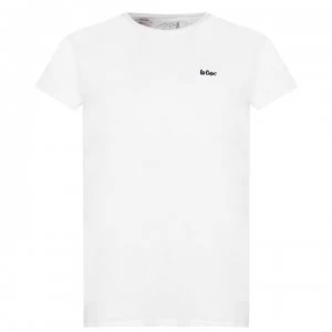 Image of Lee Cooper Cooper Essentials Crew Neck T Shirt Mens - White