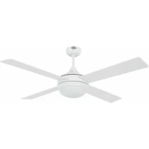 Image of Faro Icaria 2 Light Large Ceiling Fan White with Light, E27