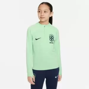 Image of Nike Academy Pro Big Kids Nike Dri-FIT Knit Soccer Drill Top - Blue