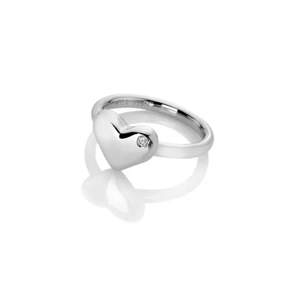Image of Hot Diamonds Sterling Silver Desire Ring DR274/S Size: Size S
