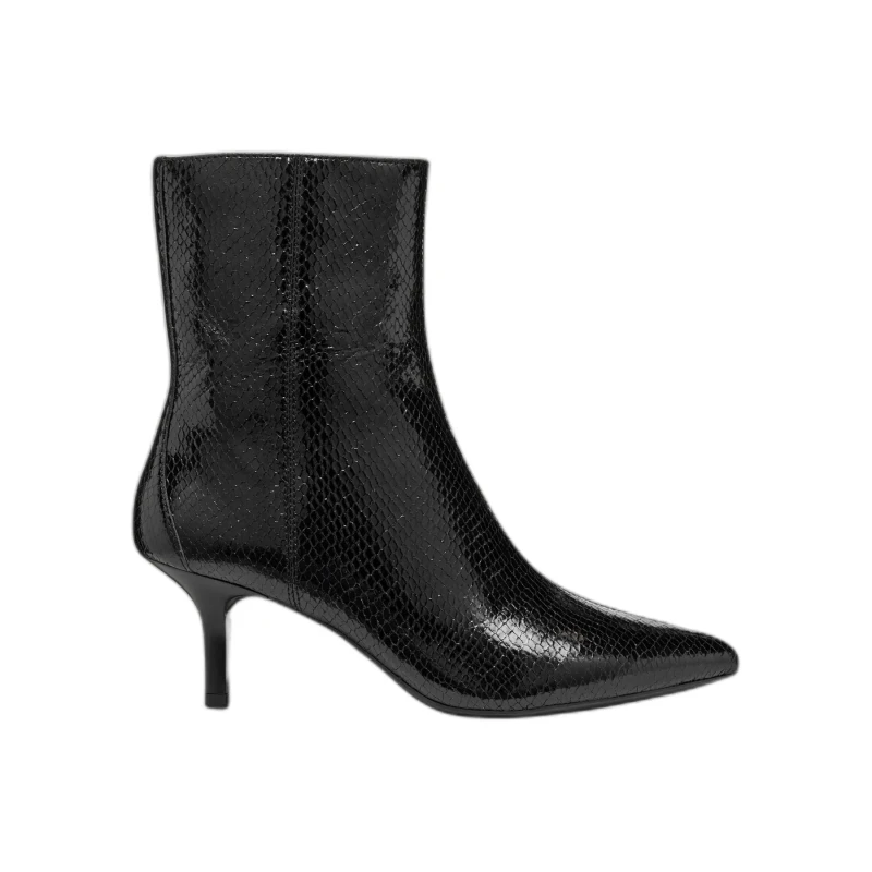 Image of Geox Womens heeled boots Geox Kleopy Noir Female 38